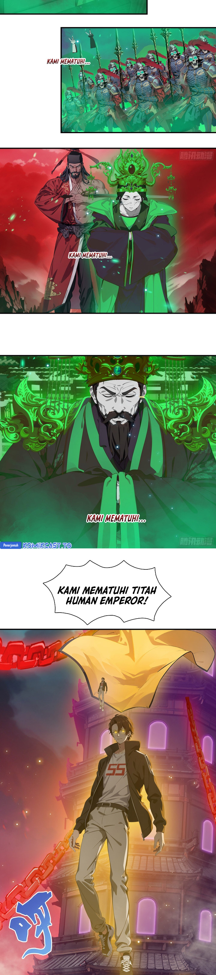 The Evil God Descends, I Own Great Hell Chapter 97 Gambar 4