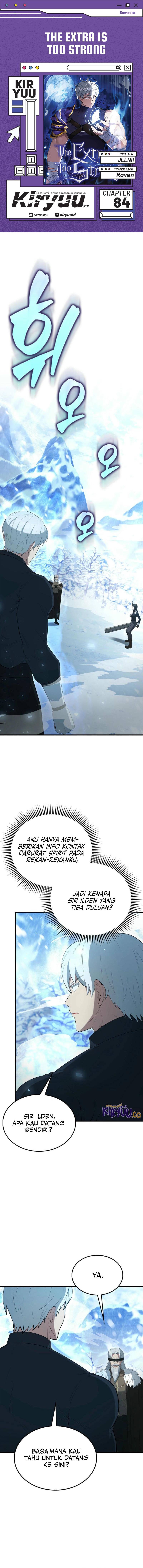 The Extra is Too Strong Chapter 84 Gambar 1