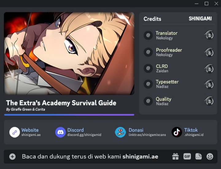 The Extra’s Academy Survival Guide Chapter 68 Gambar 1