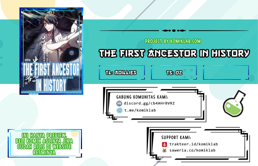 The First Ancestor in History Chapter 04 Gambar 1