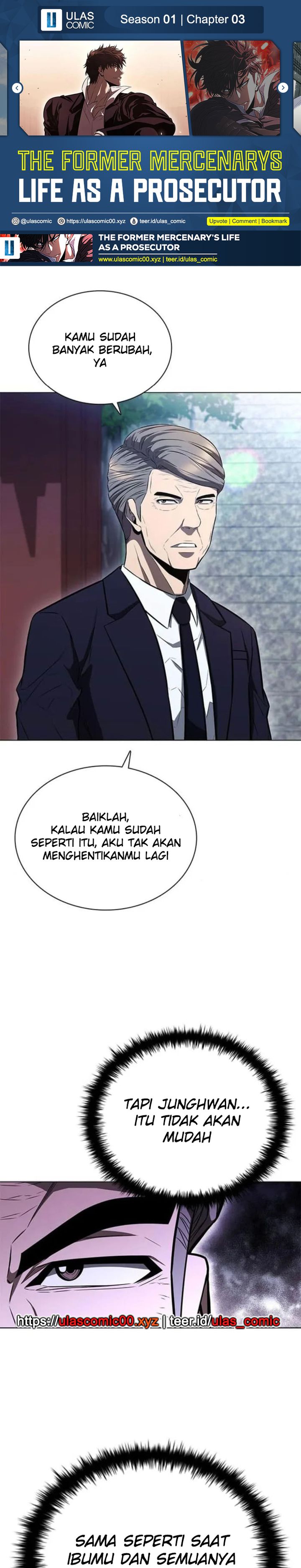 The Former Mercenary’s Life as a Prosecutor Chapter 03 Gambar 1