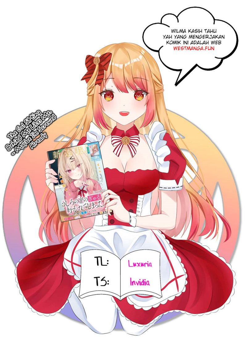 The Gal Sitting Behind Me Likes Me -Maybe I’m Screwed Already- Chapter 07 Gambar 2