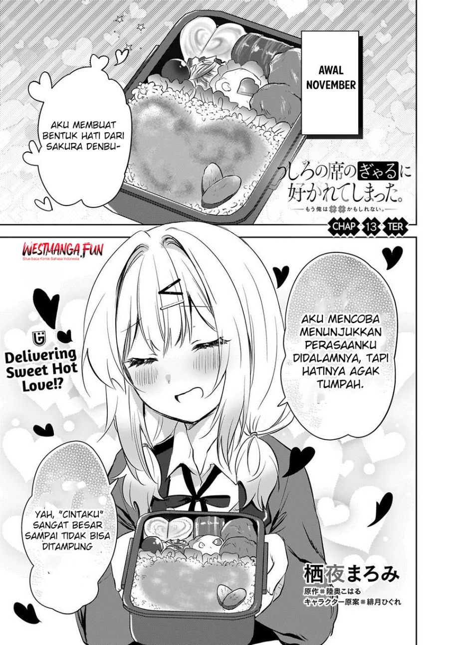 The Gal Sitting Behind Me Likes Me -Maybe I’m Screwed Already- Chapter 13 Gambar 3