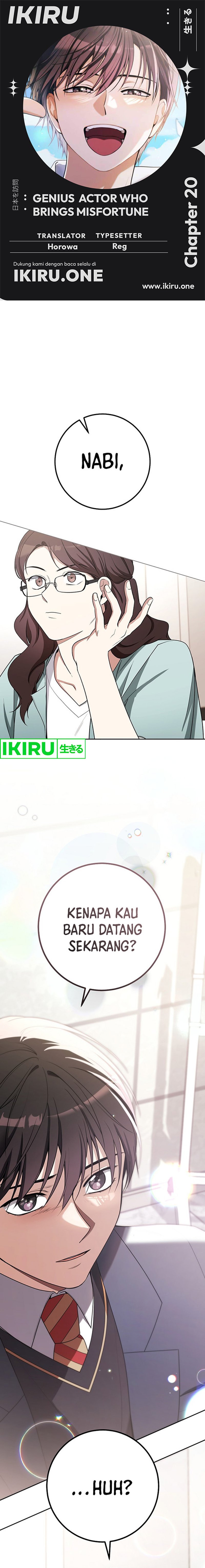 The Genius Actor Who Brings Misfortune Chapter 20 Gambar 1
