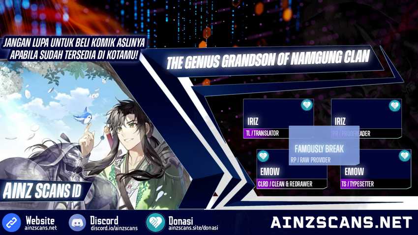The Genius Grandson of Namgung Clan Chapter 20 Gambar 1
