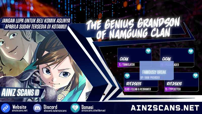 The Genius Grandson of Namgung Clan Chapter 50 Gambar 1