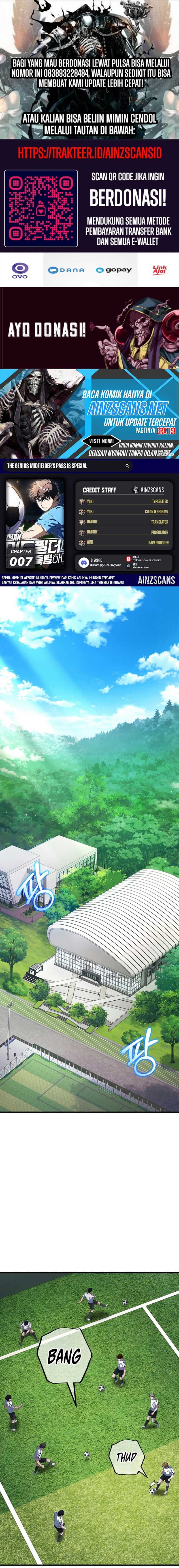 The Genius Midfielder’s Pass Is Special Chapter 07 Gambar 1