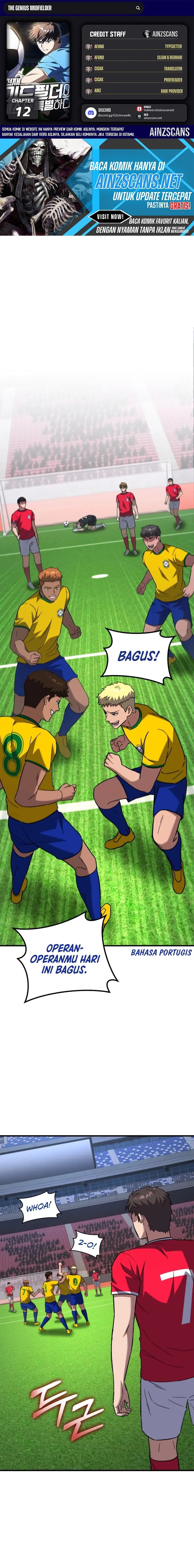 The Genius Midfielder’s Pass Is Special Chapter 12 Gambar 1