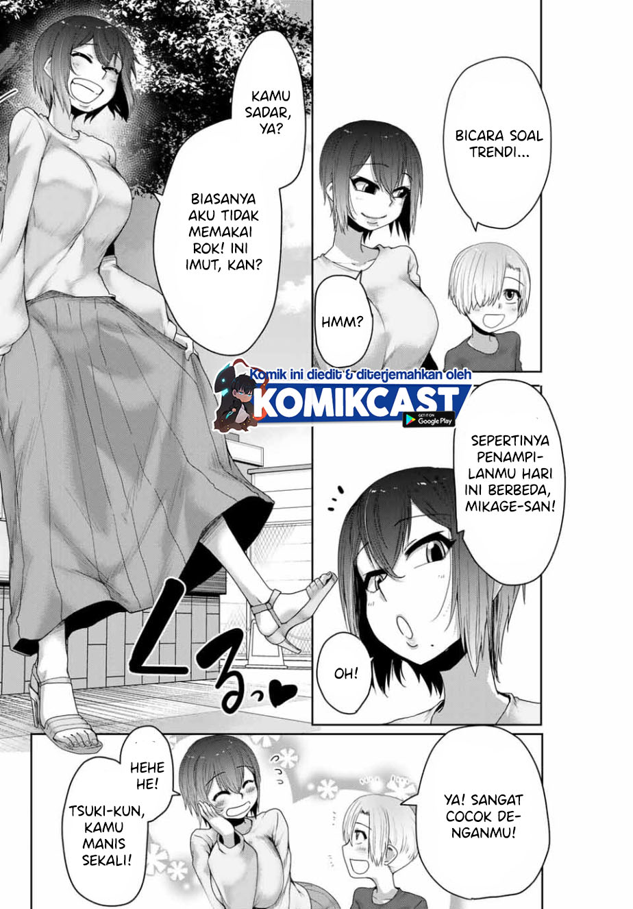 The Girl with a Kansai Accent and the Pure Boy Chapter 13 Gambar 3