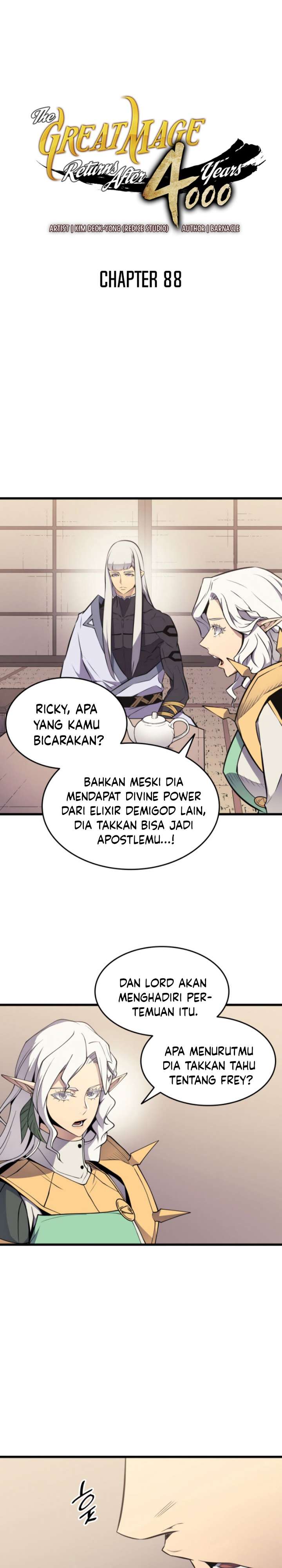 The Great Mage Returns After 4000 Years Chapter 88 Gambar 1