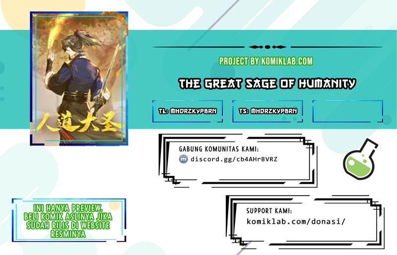 The Great Sage Of Humanity Chapter 01 Gambar 1