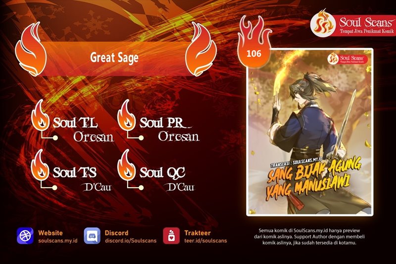 The Great Sage Of Humanity Chapter 106 Gambar 1