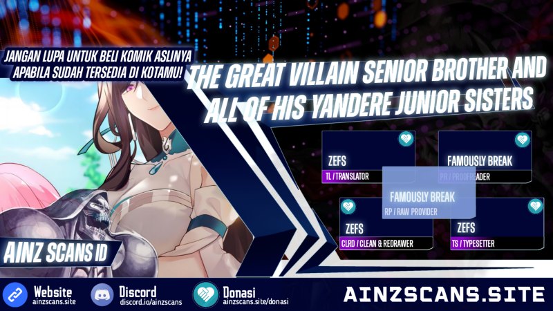 The Great Villain Senior Brother and All of His Yandere Junior Sisters Chapter 63 Gambar 1