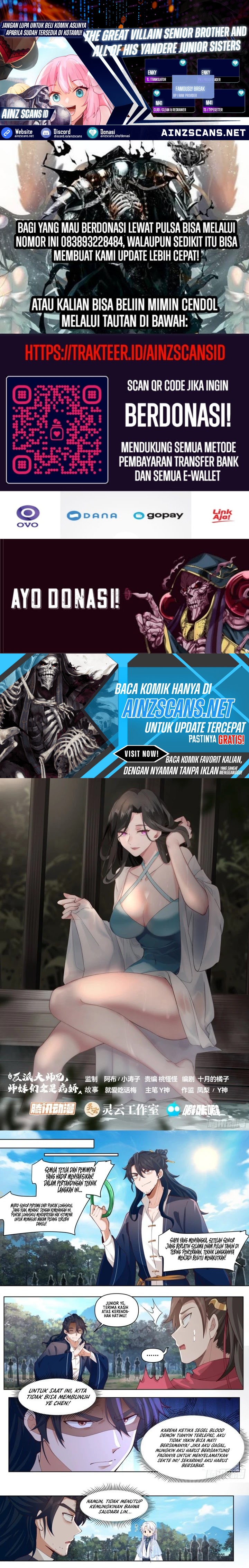 The Great Villain Senior Brother and All of His Yandere Junior Sisters Chapter 105 Gambar 1