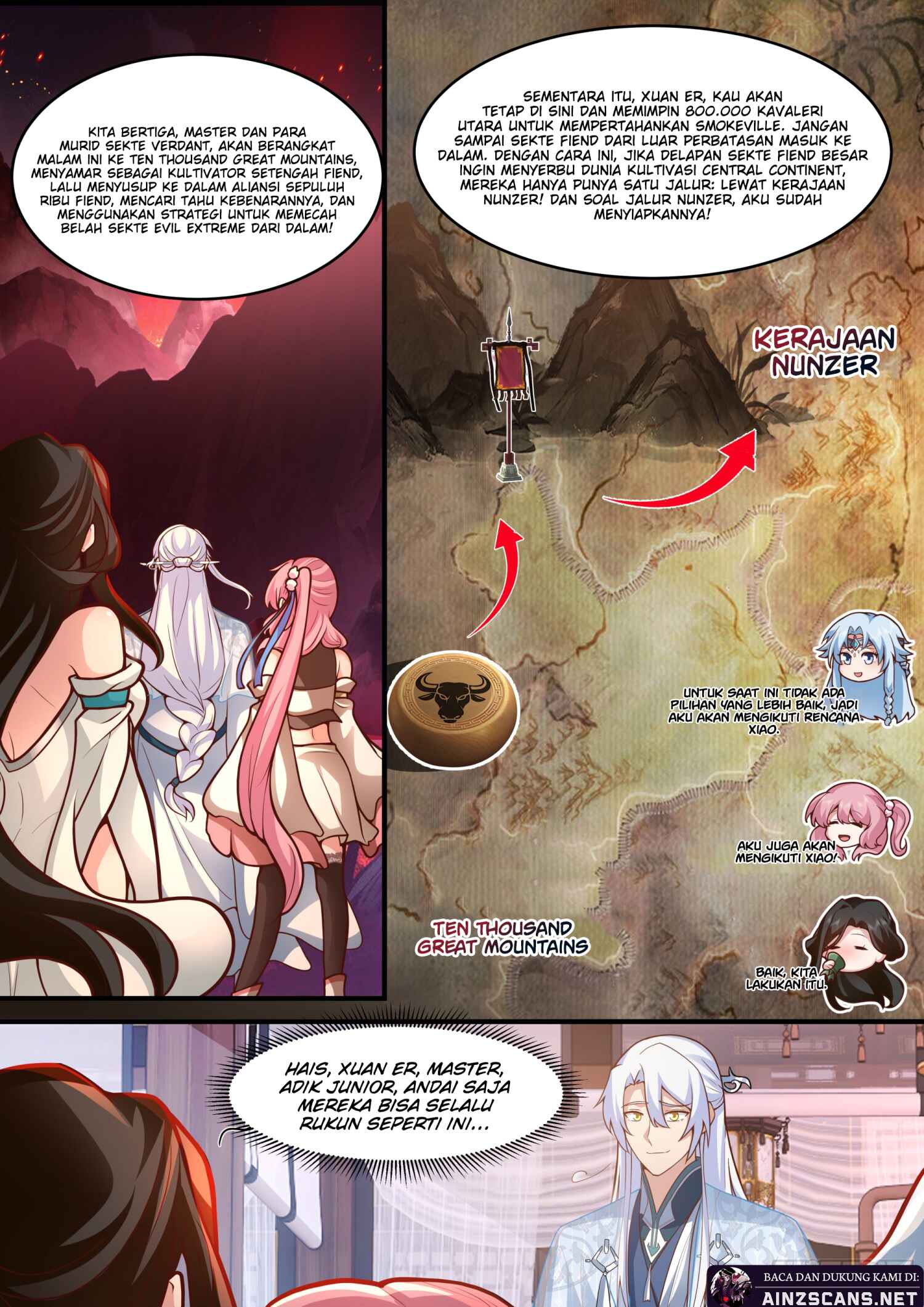 The Great Villain Senior Brother and All of His Yandere Junior Sisters Chapter 142 Gambar 13