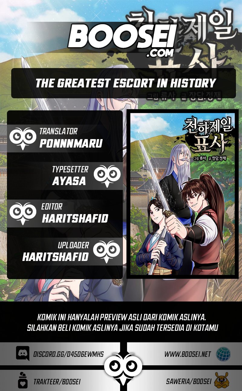 The Greatest Escort In History Chapter 37 Gambar 1