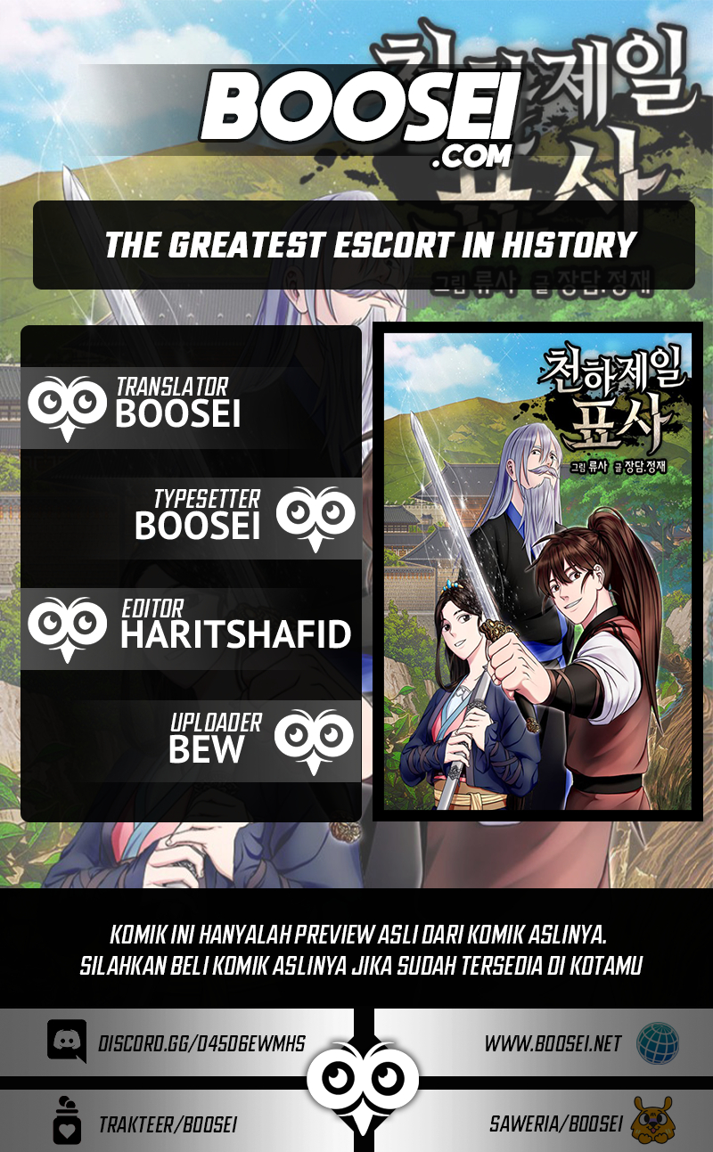 The Greatest Escort In History Chapter 46 Gambar 1