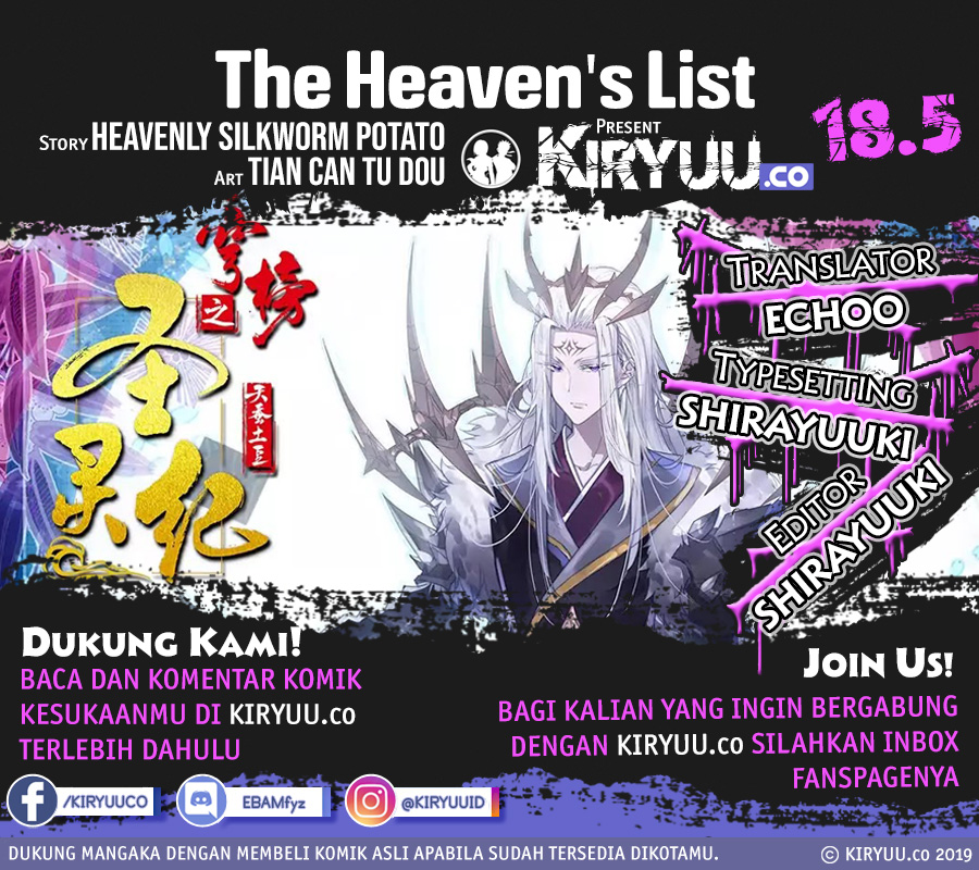 The Heaven List Chapter 18.5 Gambar 1