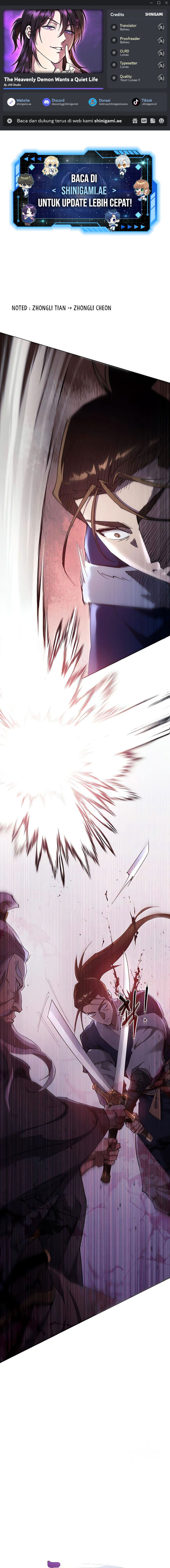 The Heavenly Demon Wants A Quiet Life Chapter 14 Gambar 1