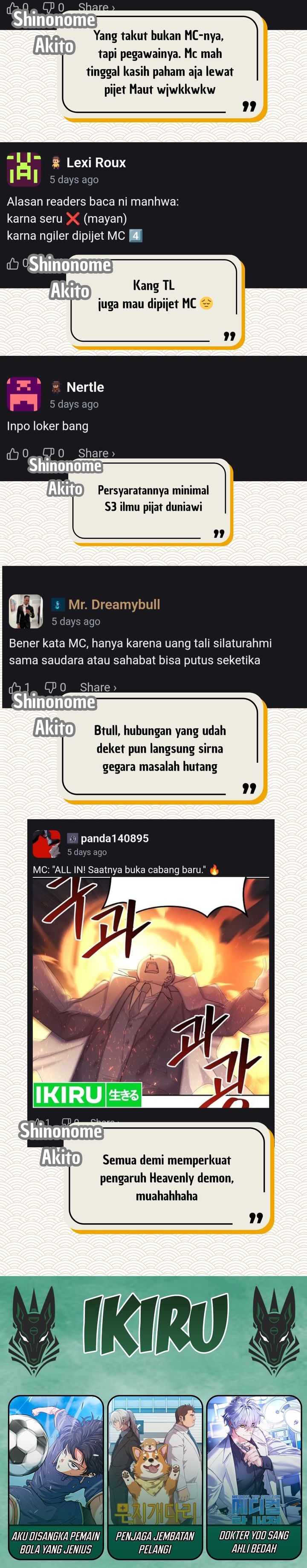 The Heavenly Demon Will Give You a Massage Chapter 72 Gambar 33