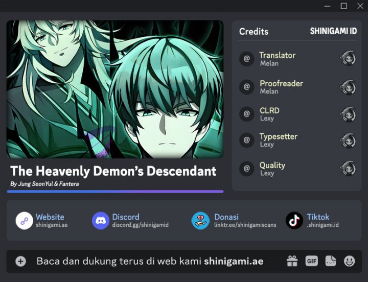The Heavenly Demon’s Descendant Chapter 01 Gambar 1