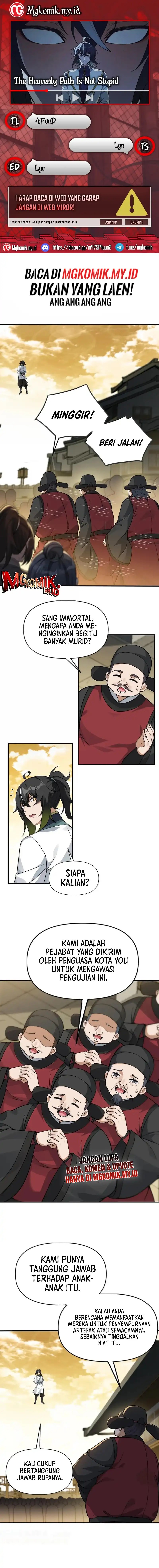 The Heavenly Path Is Not Stupid Chapter 134 Gambar 1