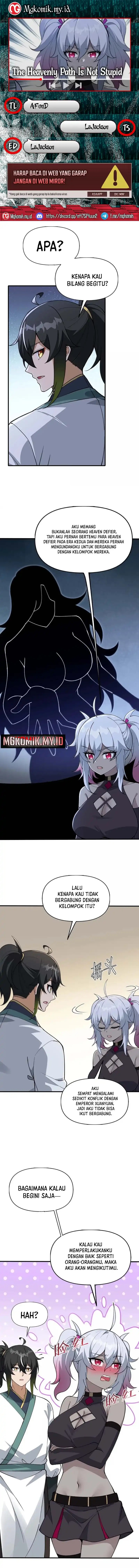 The Heavenly Path Is Not Stupid Chapter 153 Gambar 1