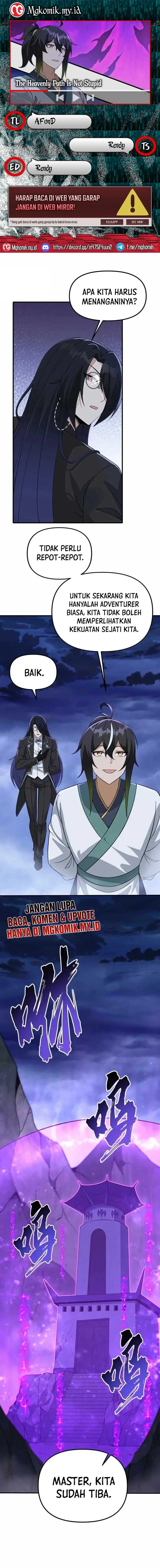 The Heavenly Path Is Not Stupid Chapter 158 Gambar 1