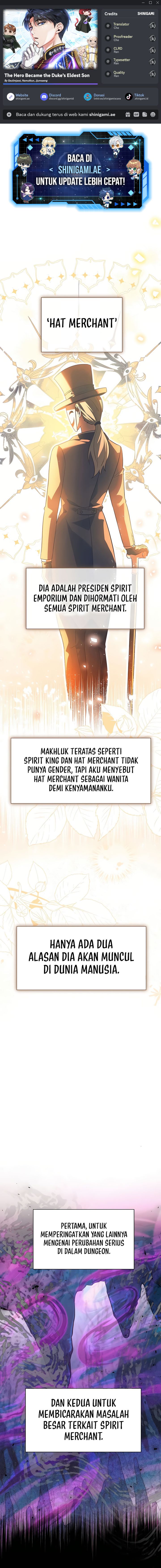 The Hero Became the Duke’s Eldest Son Chapter 52 Gambar 1
