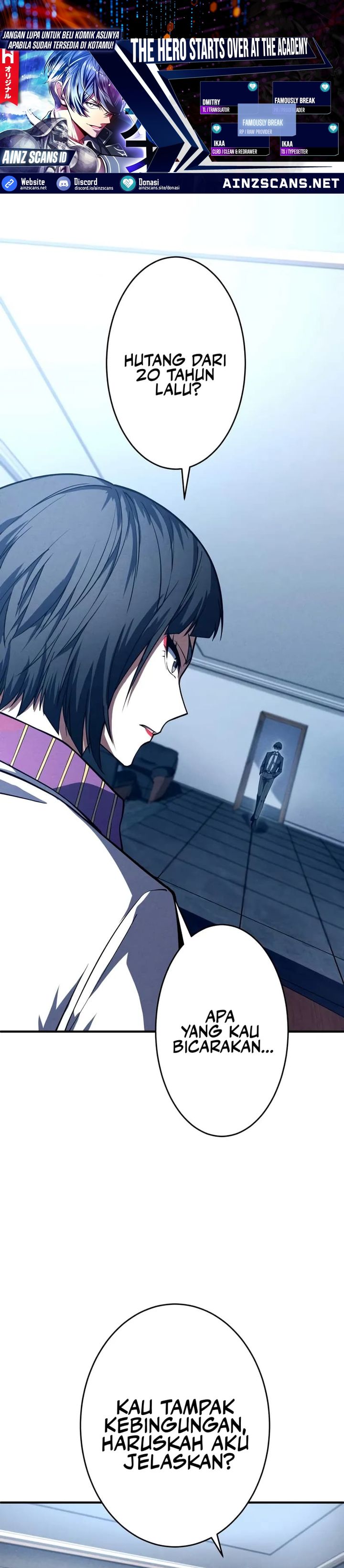 The Hero Starts Over at the Academy Chapter 16 Gambar 1