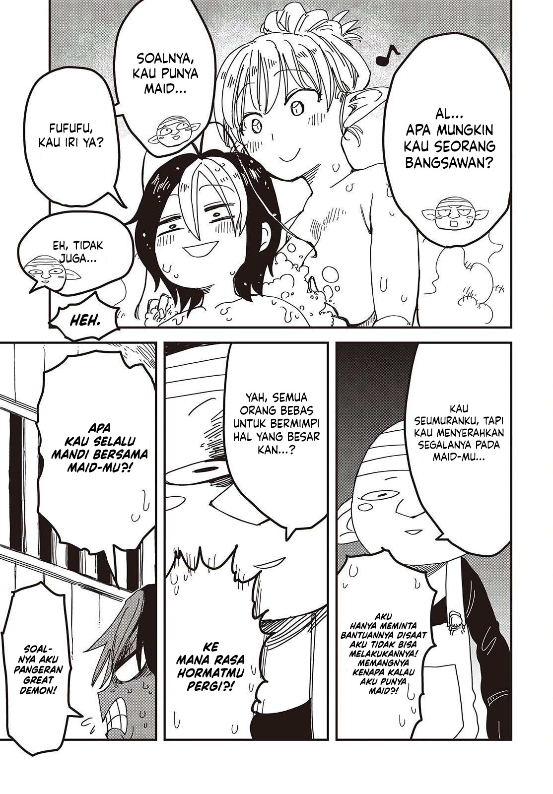 The Hidden Cubs of the Lastboss ~A Former Corporate Programmer Reincarnated in a Demon King’s Castle Is Free to Develop a “Magic Code” at Will.~ Chapter 04 Gambar 22