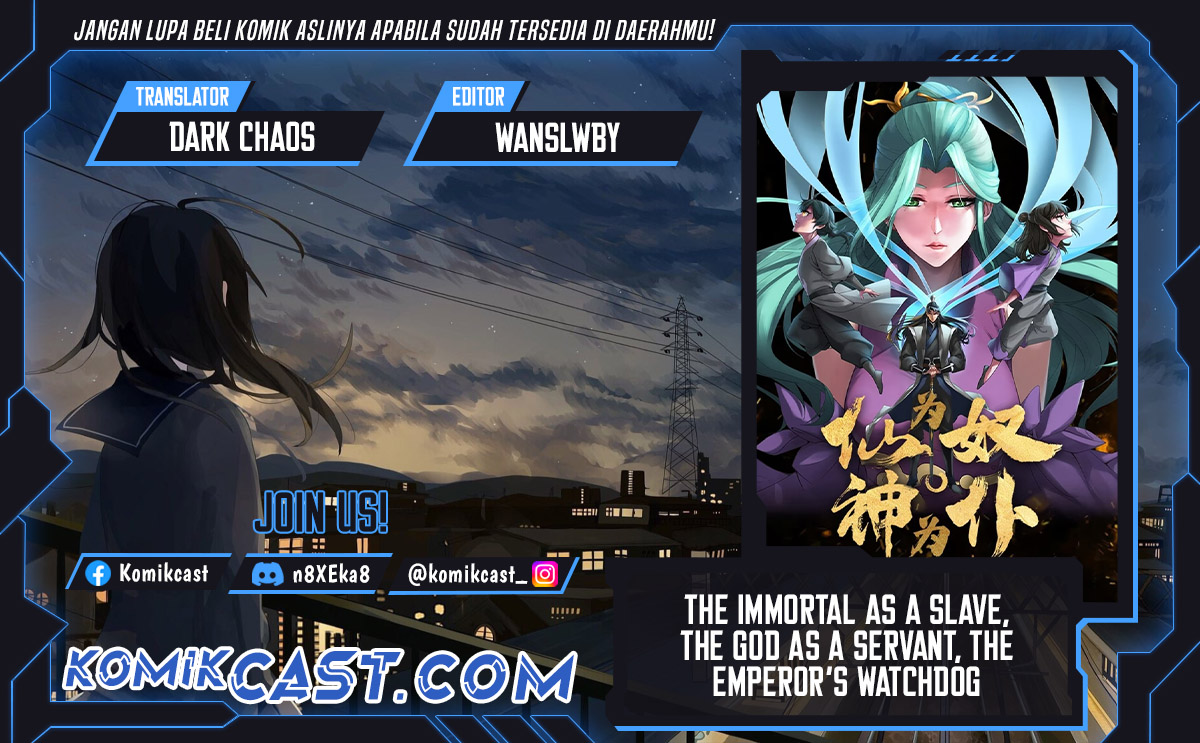 The Immortal as a Slave, the God as a Servant, the Emperor’s Watchdog Chapter 15 Gambar 1