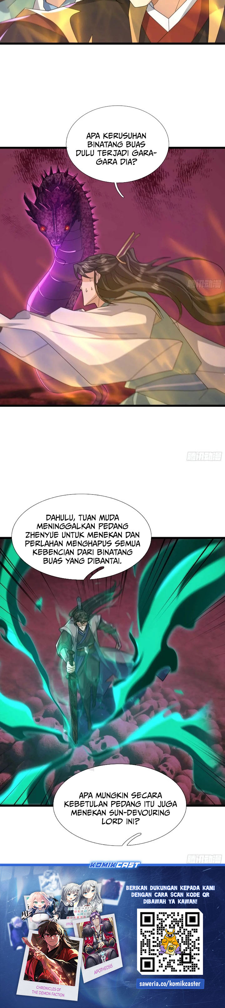 The Immortal as a Slave, the God as a Servant, the Emperor’s Watchdog Chapter 50 Gambar 15