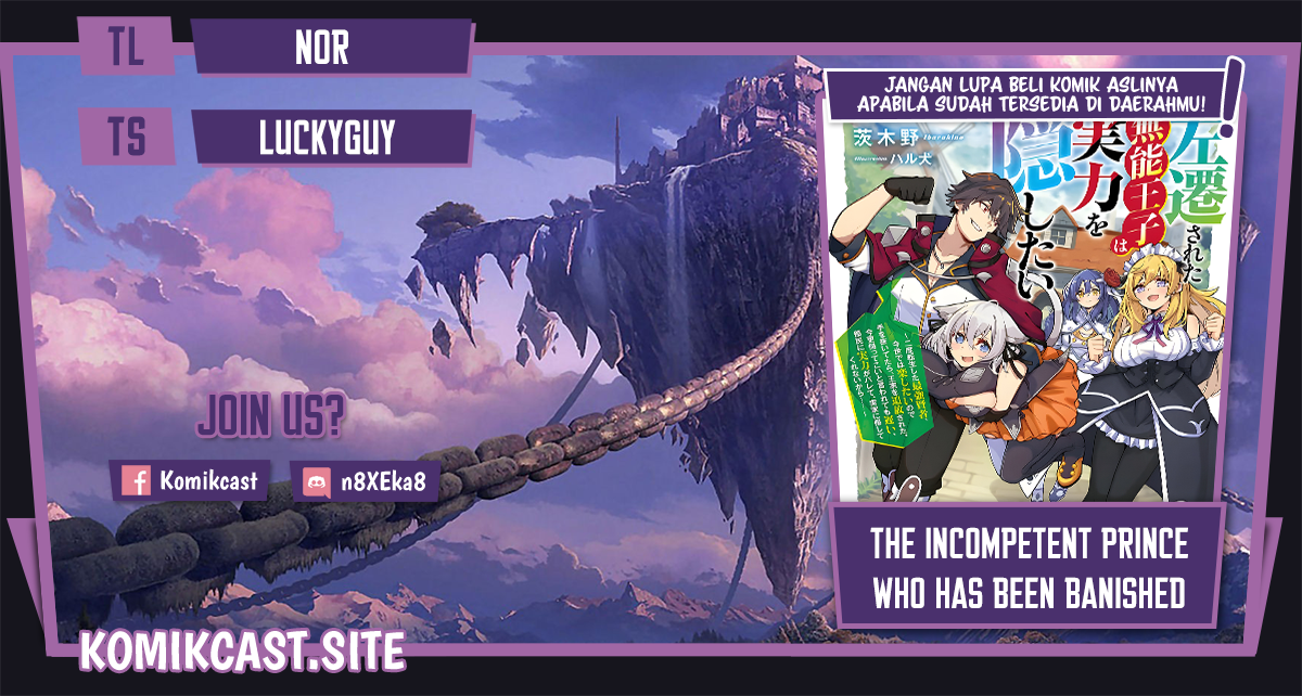 The Incompetent Prince Who Has Been Banished Wants To Hide His Abilities Chapter 02 Gambar 1