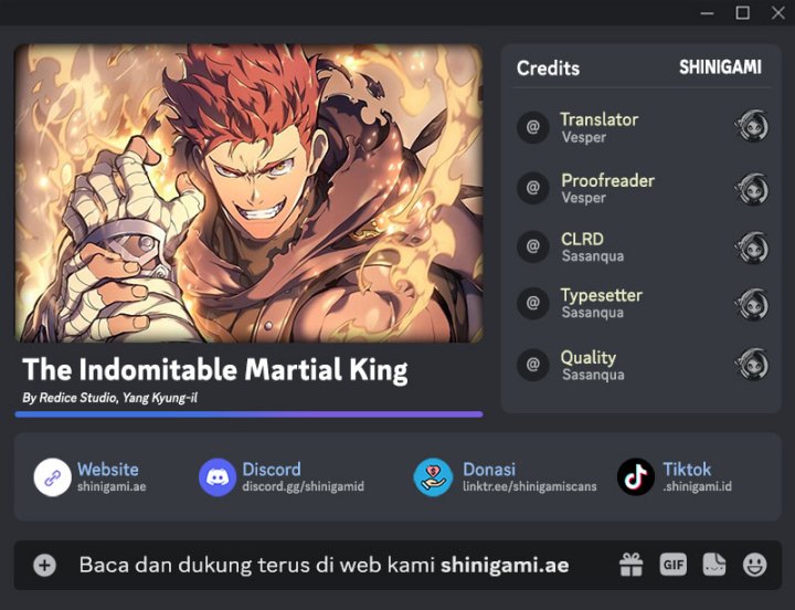 The Indomitable Martial King Chapter 06 Gambar 1