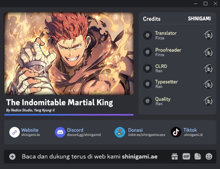 The Indomitable Martial King Chapter 88 Gambar 1