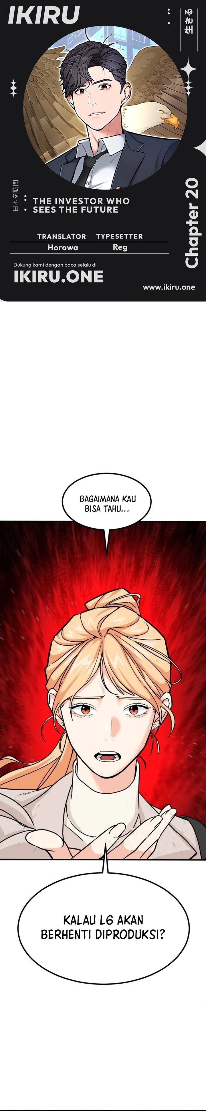The Investor Who Sees The Future Chapter 20 Gambar 1