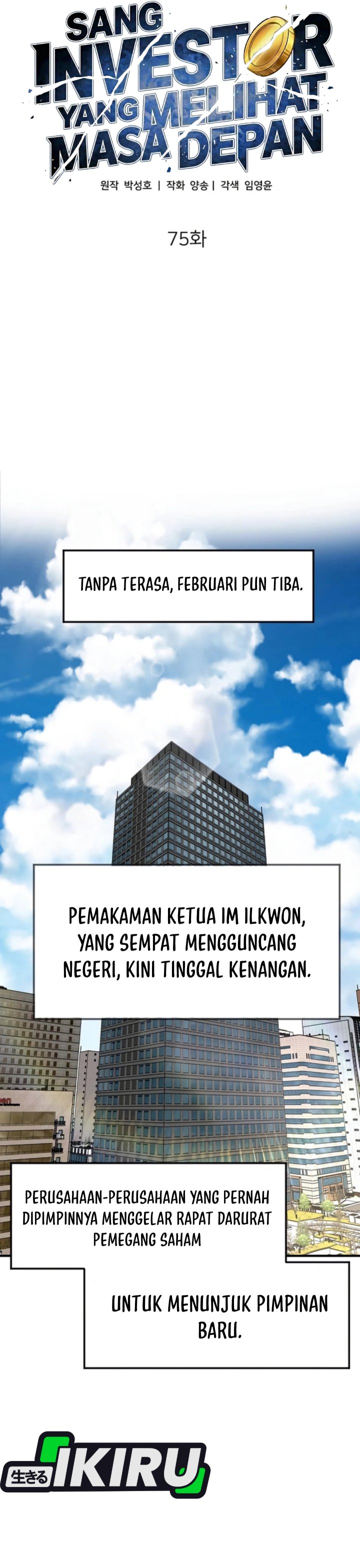 The Investor Who Sees The Future Chapter 75 Gambar 30