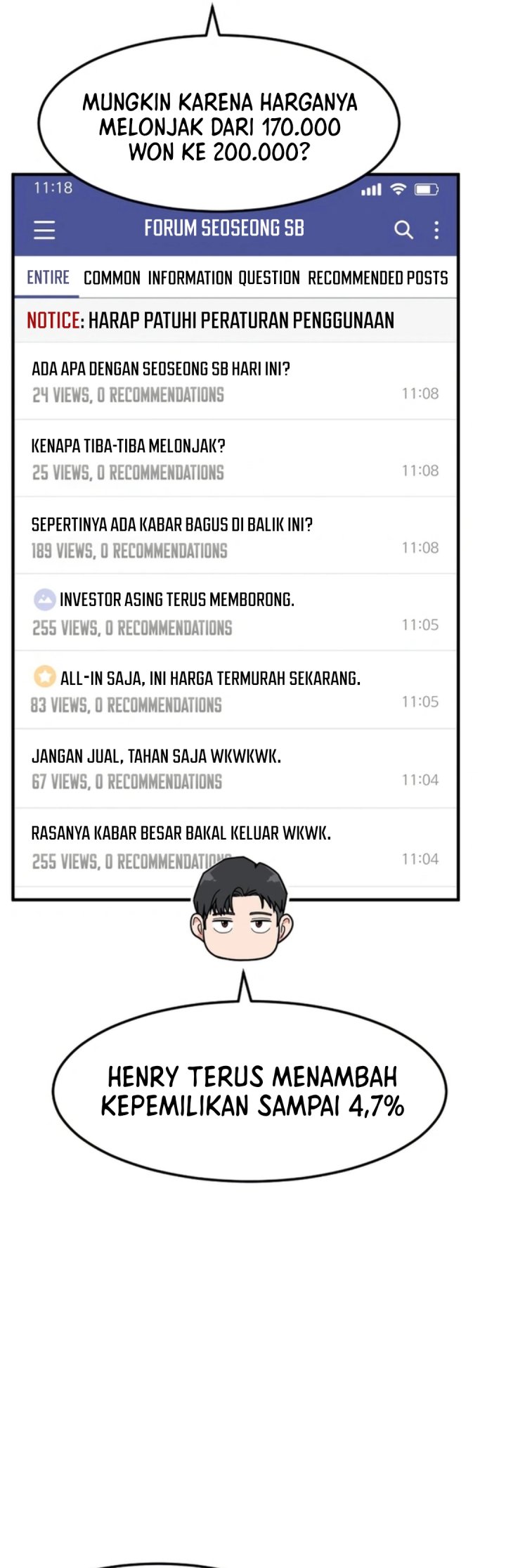 The Investor Who Sees The Future Chapter 75 Gambar 32