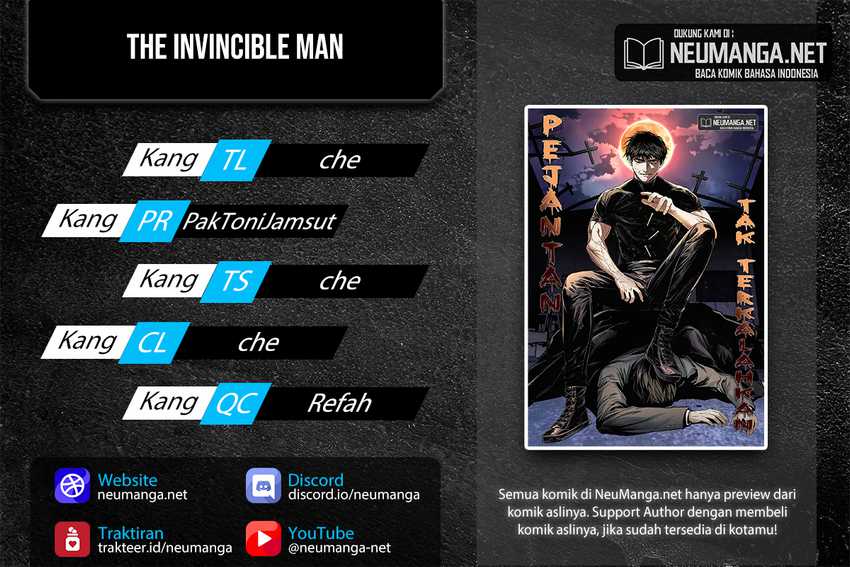 The Invincible Man Chapter 01 Gambar 1