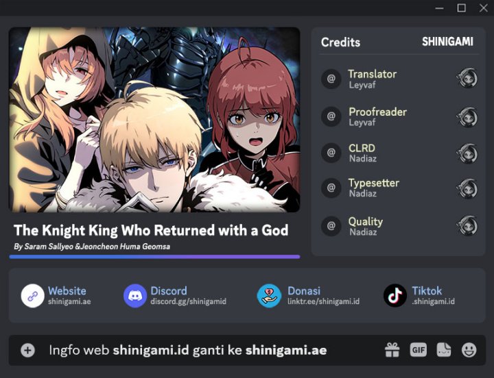 The Knight King Who Returned with a God Chapter 33 Gambar 1
