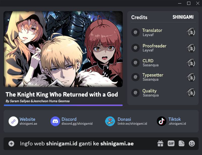 The Knight King Who Returned with a God Chapter 37 Gambar 1