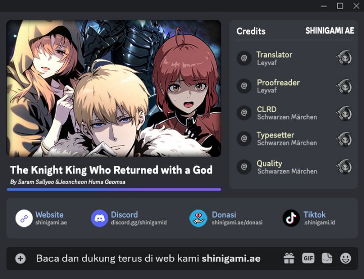 The Knight King Who Returned with a God Chapter 41 Gambar 1