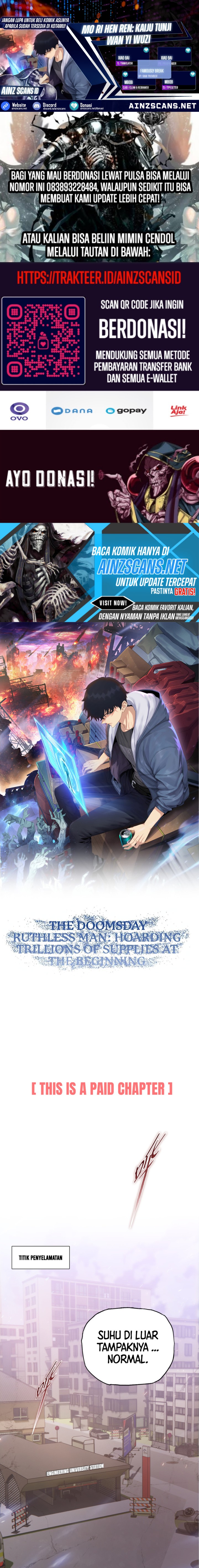 The Last All-Knowing Man Collected Trillions of Stuff from Day One Chapter 13 Gambar 1