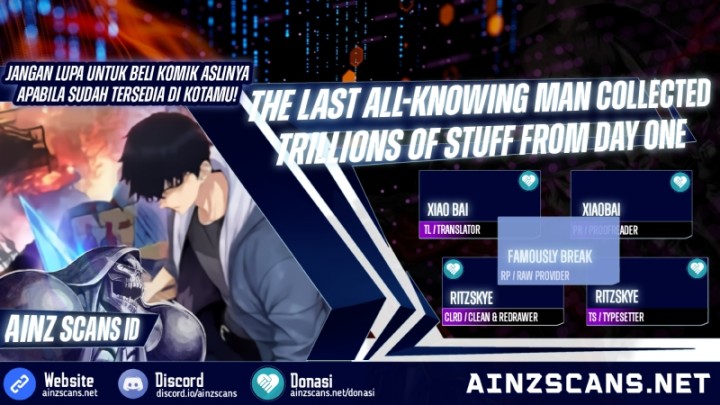 The Last All-Knowing Man Collected Trillions of Stuff from Day One Chapter 26 Gambar 1