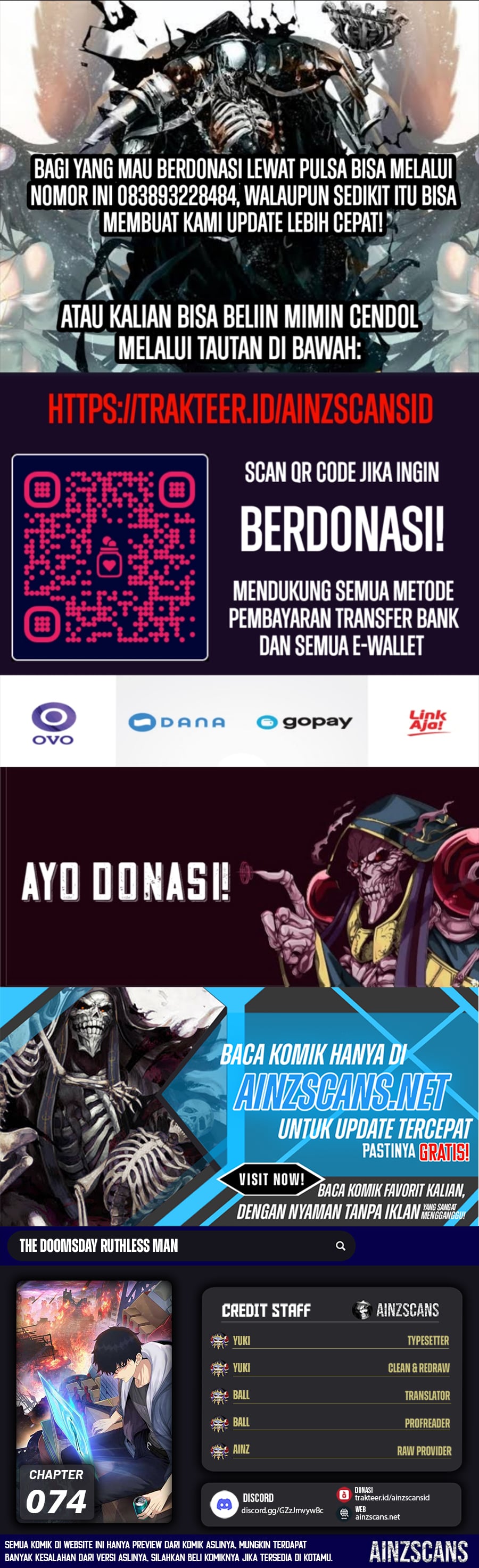 The Last All-Knowing Man Collected Trillions of Stuff from Day One Chapter 74 Gambar 1