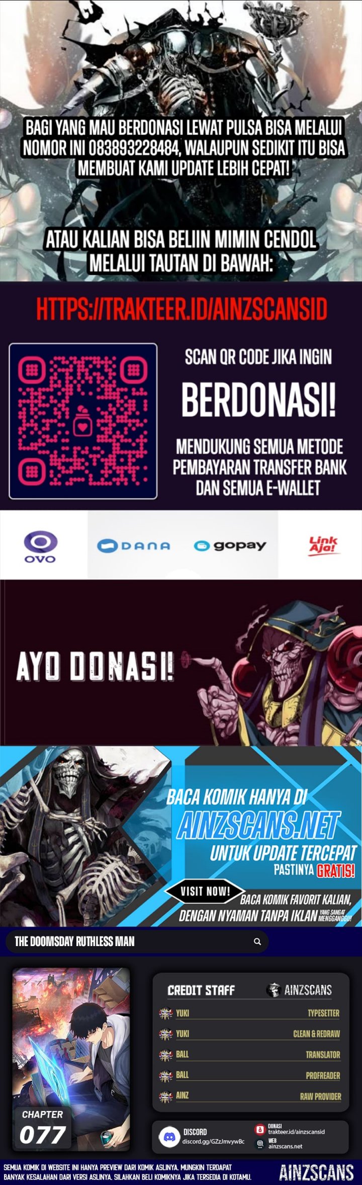 The Last All-Knowing Man Collected Trillions of Stuff from Day One Chapter 77 Gambar 1