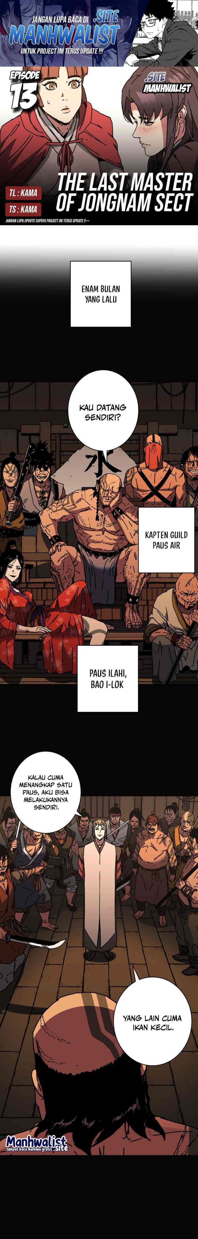 The Last Master of Jongnam Sect Chapter 13 Gambar 1