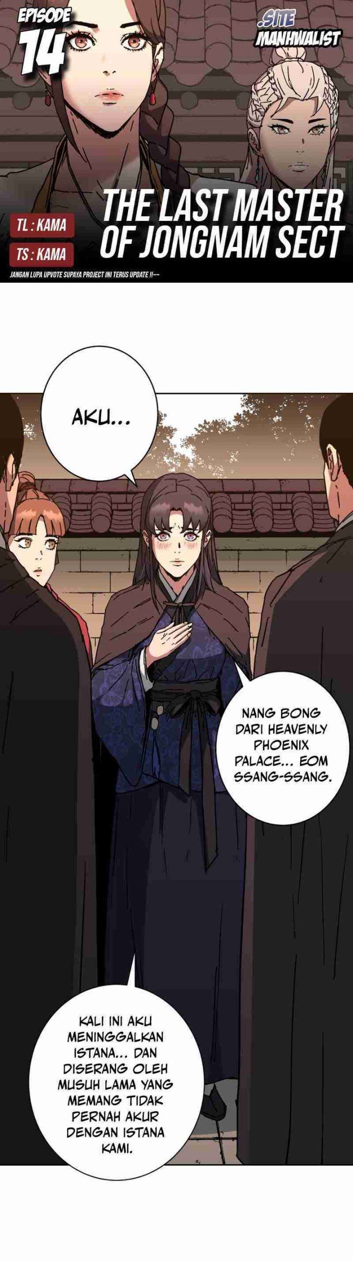 The Last Master of Jongnam Sect Chapter 14 Gambar 1