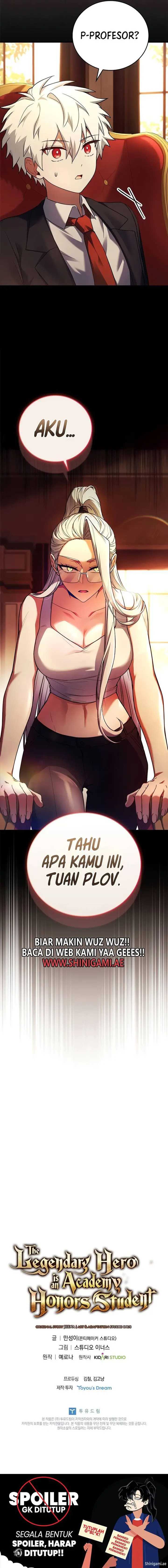 The Legendary Hero Is an Academy Honors Student Chapter 13 Gambar 21
